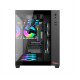 PC Power PG-H600 Iceland BK 6 X ARGB FAN Atx Gaming Casing